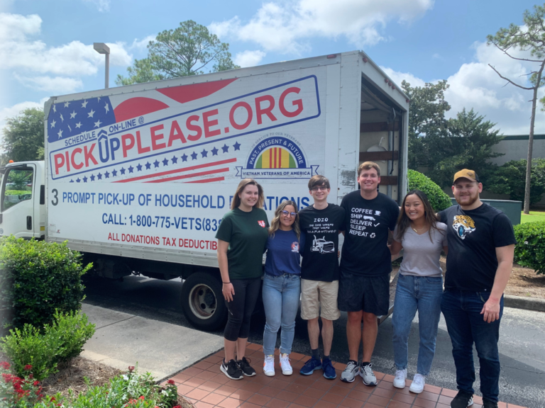 Veteran Donation Drive Magellan Transport Logistics